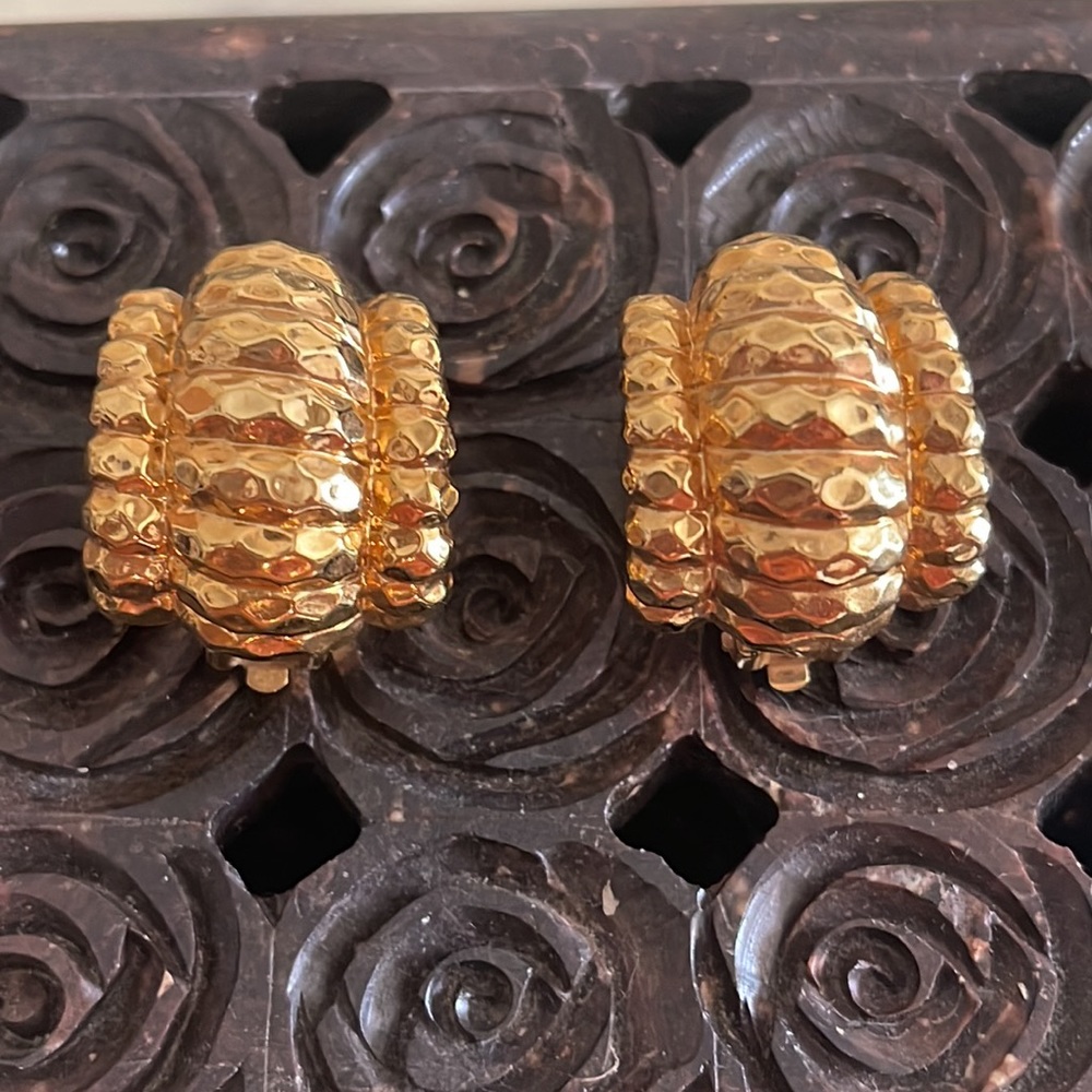 St. John Clip-On Earrings